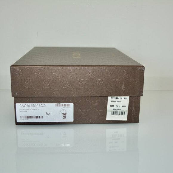 NIB Gucci Crystal Triple-Band High-Heel Sandals - Picture 8 of 8